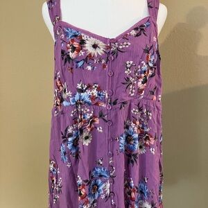 Torrid Size 1 Babydoll Tank Top